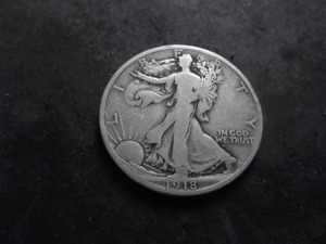 1918 D Walker Half Dollar