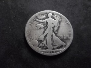 1919 S Walker Half Dollar