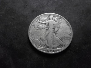 1928 S Silver Peace Dollar