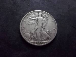 1935 D Walker Half Dollar