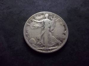 1935 S Walker Half Dollar