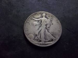 1937 D Walker Half Dollar