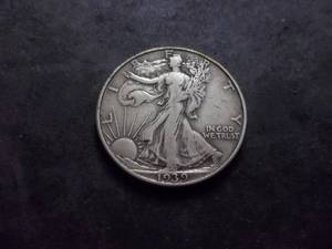 1939 D Walker Half Dollar