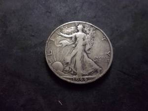 1944 S Walker Half Dollar