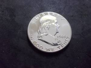 1960 Franklin Half Dollar Proof