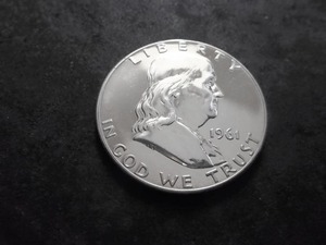 1961 Franklin Half Dollar Proof