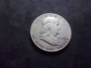 1949 D Franklin Half Dollar
