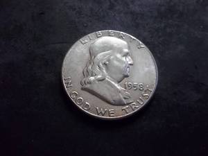 1958 Franklin Half Dollar