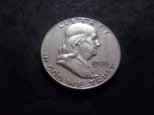 1959 Franklin Half Dollar
