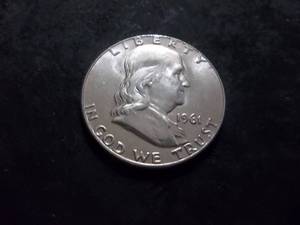 1961 D Franklin Half Dollar