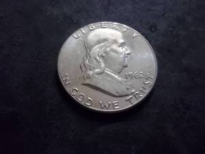 1962 Franklin Half Dollar