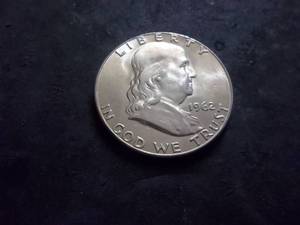 1962 D Franklin Half Dollar