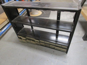 lot 215 image: BLACK METAL PARTS BIN