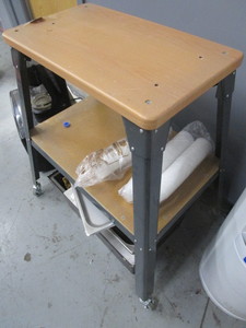 lot 246 image: ROLLING TOOL STAND OR TABLE