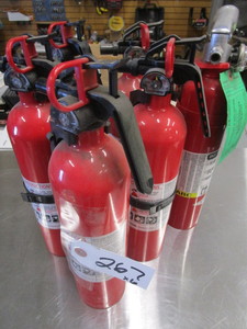 lot 267 image: FIRE EXTINGUISHERS