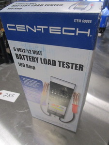 lot 285 image: BATTERY LOAD TESTER