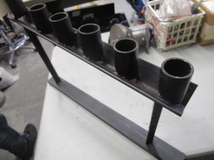 lot 288 image: OIL BOTTLE DRAIN RACK