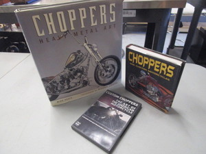 lot 308 image: CHOPPER BOOKS AND DVD