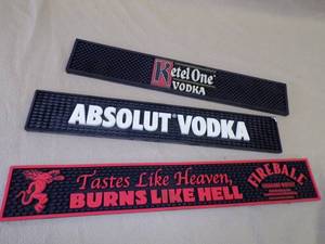 3 Liquor Bar Mats