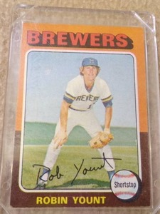 1975 Topps Robin Yount Rookie
