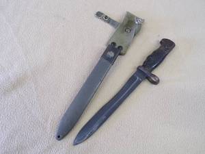 Vintage Bayonet with Scabbard