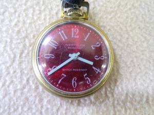 Rare Westclox Scepter Working Pocket Watch