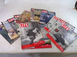 Vintage Life, Look,& Post Magazines