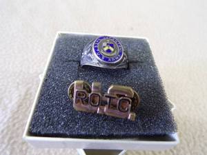 Sterling Silver 53rd Infantry US Army Ring
