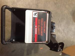 lot 32 image: Wood Gas Powered Self Feed Chipper Shredder used see pictures