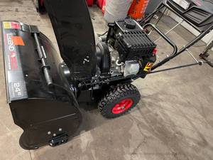lot 46 image: Legend Force 24 in. Two-Stage Gas Snow Blower with Electric Start In working conditions