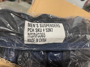 lot 53 image: Lot of 12 Men Suspenders 2 new see pictures