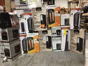 lot 46 image: Pallet of assorted Heaters open box customer Returns see pictures