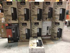 lot 47 image: Pallet of assorted Heaters open box customer Returns see pictures