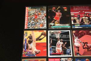 Michael Jordan Basketball Card Lot  16 Cards