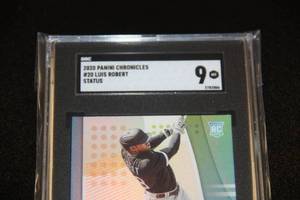 2020 Status Luis Robert Rookie Card SGC 9