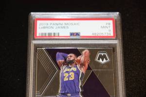 2019 Mosaic LeBron James #8 PSA 9
