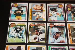 1976 to 1979 Football Card Star Lot  23 Cards