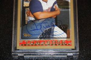 2020 Topps Archives Signature Buy Back Auto 1998 Topps Cecil Fielder 5154