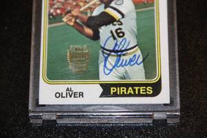2020 Topps Archives Signature Buy Back Auto 1974 Topps Al Oliver 4054