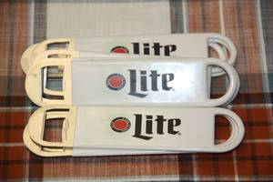 Lot of Miller Lite Heavy Weight Bottle Openers  200 Count