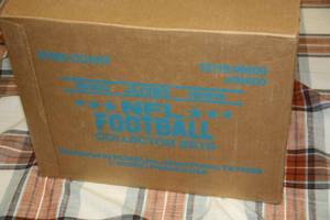 1990 Score Football Factory Sealed Set  Sealed Case of 16 Sets