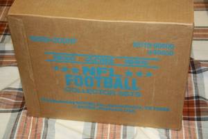 1990 Score Football Factory Sealed Set  Sealed Case of 16 Sets