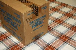 1990 Score Football Hobby Box Series 2  Factory Sealed Case of 20 Hobby Boxes