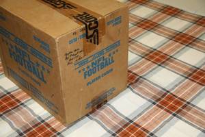 1990 Score Football Hobby Box Series 2  Factory Sealed Case of 20 Hobby Boxes