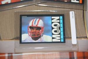 1985 Topps Football Complete Set #1  Warren Moon Rookie Card