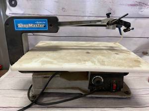 lot 13 image: DeltaShopmasterSM 600 Scroll SawTestedWorking