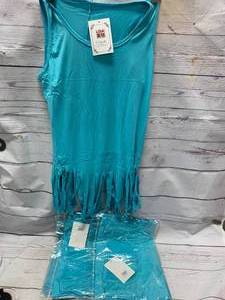 lot 51 image: New Lot Of Four Womens Tank Shirts(2 LgXL & 2 Small Medium)