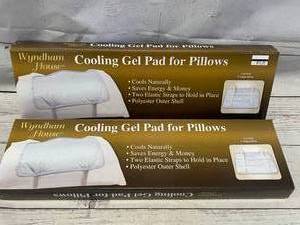 lot 65 image: Lot of 2 Cooling Gel Pad For Pillows