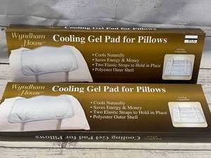 lot 66 image: Lot of 2 Cooling Gel Pad For Pillows