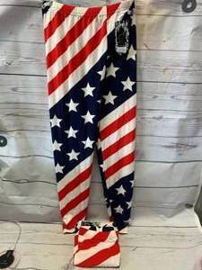 lot 71 image: New USA Pants Lot of 2 (One Size Fits Most)